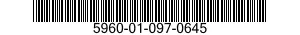 5960-01-097-0645 ELECTRON TUBE 5960010970645 010970645