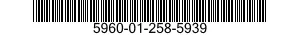 5960-01-258-5939  5960012585939 012585939