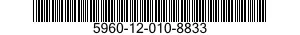 5960-12-010-8833 ELECTRON TUBE 5960120108833 120108833