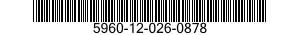 5960-12-026-0878 SEMICONDUCTOR DEVICE,DIODE 5960120260878 120260878