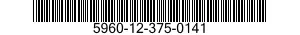 5960-12-375-0141  5960123750141 123750141