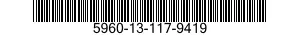 5960-13-117-9419 ELECTRON TUBE 5960131179419 131179419