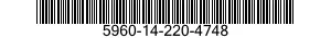 5960-14-220-4748 ELECTRON TUBE 5960142204748 142204748