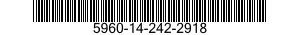 5960-14-242-2918 ELECTRON TUBE 5960142422918 142422918