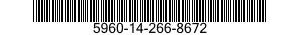 5960-14-266-8672  5960142668672 142668672