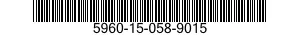 5960-15-058-9015 ZOCCOLO PER KLYSTRO 5960150589015 150589015