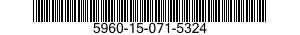 5960-15-071-5324 ELECTRON TUBE 5960150715324 150715324