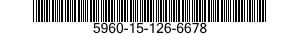 5960-15-126-6678 ELECTRON TUBE 5960151266678 151266678