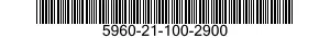 5960-21-100-2900  5960211002900 211002900