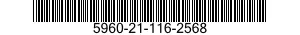 5960-21-116-2568 SEMICONDUCTOR DEVICE,DIODE 5960211162568 211162568