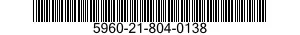 5960-21-804-0138 SEMICONDUCTOR DEVICE,DIODE 5960218040138 218040138