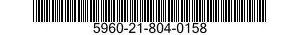 5960-21-804-0158 SEMICONDUCTOR DEVICE,DIODE 5960218040158 218040158