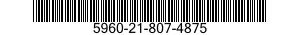 5960-21-807-4875 SEMICONDUCTOR DEVICE,DIODE 5960218074875 218074875