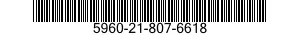5960-21-807-6618 TRANSISTOR 5960218076618 218076618