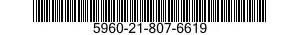 5960-21-807-6619 TRANSISTOR 5960218076619 218076619