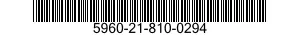 5960-21-810-0294  5960218100294 218100294