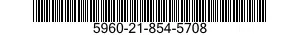 5960-21-854-5708 RETAINER,ELECTRON TUBE 5960218545708 218545708