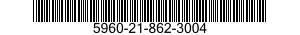 5960-21-862-3004 ELECTRON TUBE 5960218623004 218623004