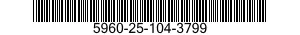 5960-25-104-3799  5960251043799 251043799