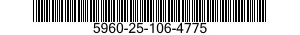 5960-25-106-4775  5960251064775 251064775