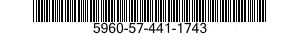 5960-57-441-1743 ELECTRON TUBE 5960574411743 574411743