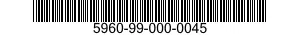 5960-99-000-0045 ELECTRON TUBE 5960990000045 990000045