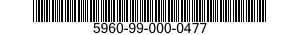 5960-99-000-0477 ELECTRON TUBE 5960990000477 990000477