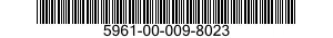 5961-00-009-8023 SEMICONDUCTOR DEVICE,DIODE 5961000098023 000098023