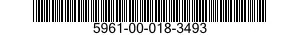 5961-00-018-3493 RECTIFIER,SEMICONDUCTOR DEVICE 5961000183493 000183493