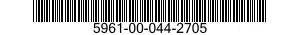 5961-00-044-2705  5961000442705 000442705