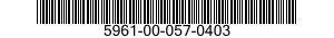 5961-00-057-0403  5961000570403 000570403