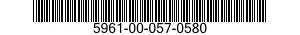 5961-00-057-0580  5961000570580 000570580