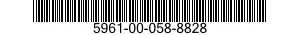 5961-00-058-8828 SEMICONDUCTOR DEVICE,DIODE 5961000588828 000588828