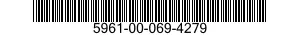 5961-00-069-4279 SEMICONDUCTOR DEVICE,THYRISTOR 5961000694279 000694279