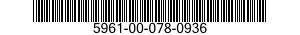 5961-00-078-0936  5961000780936 000780936