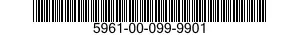 5961-00-099-9901 SEMICONDUCTOR DEVICE,DIODE 5961000999901 000999901