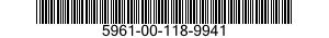 5961-00-118-9941  5961001189941 001189941
