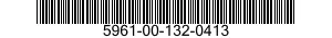 5961-00-132-0413  5961001320413 001320413