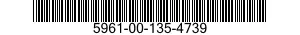5961-00-135-4739  5961001354739 001354739