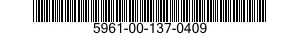 5961-00-137-0409  5961001370409 001370409