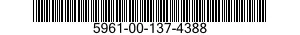 5961-00-137-4388 SEMICONDUCTOR DEVICE,DIODE 5961001374388 001374388