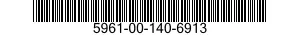 5961-00-140-6913 TRANSISTOR 5961001406913 001406913