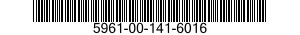 5961-00-141-6016 SEMICONDUCTOR DEVICE,DIODE 5961001416016 001416016