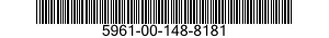 5961-00-148-8181 SEMICONDUCTOR DEVICE,DIODE 5961001488181 001488181