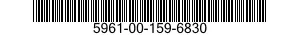 5961-00-159-6830 TRANSISTOR 5961001596830 001596830