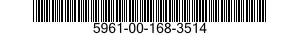 5961-00-168-3514 SEMICONDUCTOR DEVICE SET 5961001683514 001683514