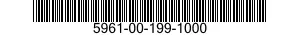 5961-00-199-1000 TRANSISTOR 5961001991000 001991000
