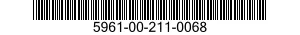 5961-00-211-0068 TRANSISTOR 5961002110068 002110068