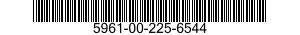 5961-00-225-6544 SEMICONDUCTOR DEVICE,DIODE 5961002256544 002256544