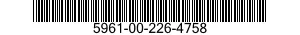 5961-00-226-4758  5961002264758 002264758